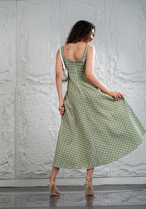 HAILEY GREEN DRESS